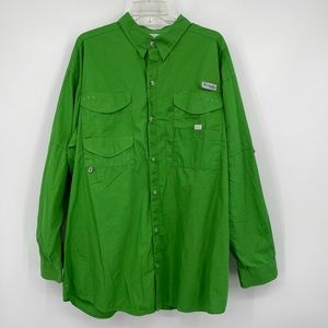 Men's Columbia PFG Long Sleeve Fishing Shirt XL